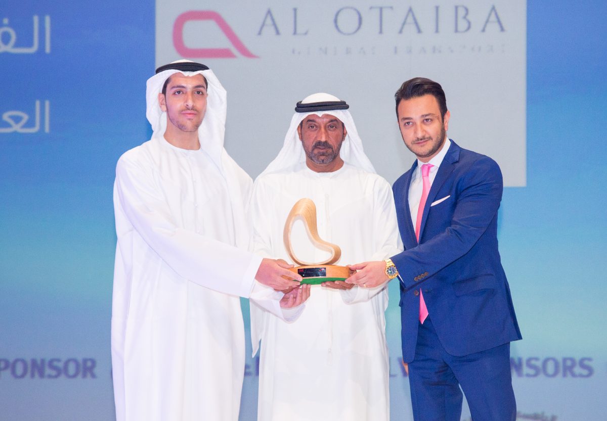 Receiving the DAST award